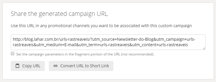 URL personalizada